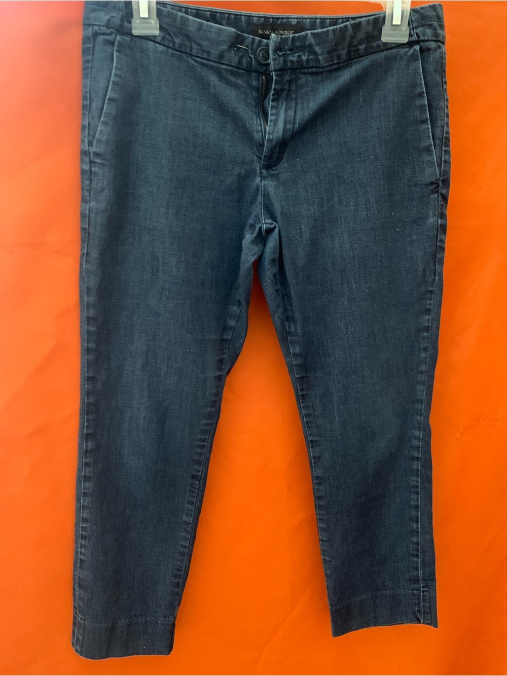 Banana Republic Hampton Fit Dark Denim women’s ankle Cropped Jeans